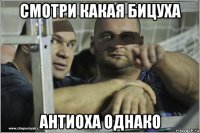 смотри какая бицуха антиоха однако