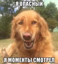 я опасный я моменты смотрел