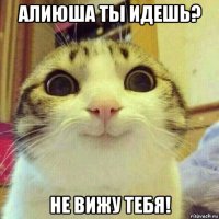 алиюша ты идешь? не вижу тебя!