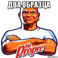 два образца 