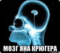  мозг яна крюгера