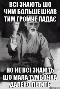 всі знають шо чим больше шкав тим громче падає но не всі знають шо мала тумбочка далеко летить