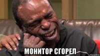  монитор сгорел
