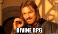  divine rpg