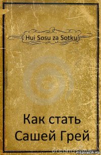 Hui Sosu za Sotku Как стать Сашей Грей