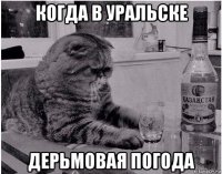 когда в уральске дерьмовая погода