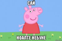 сай ноапте небуне