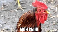  мой сын!