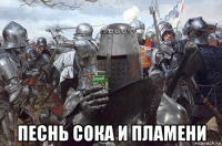  песнь сока и пламени