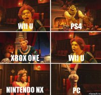 Wii U Ps4 Xbox one Wii U Nintendo NX PC