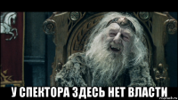  у спектора здесь нет власти