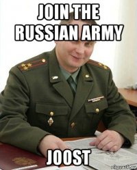 join the russian army joost