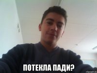  потекла пади?