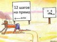 12 шагов на прямо >_±