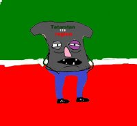 Создать мем Татарин типичный манкурт