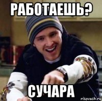 работаешь? сучара