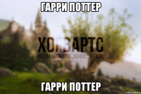 гарри поттер гарри поттер