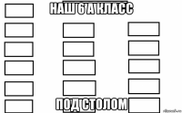 наш 6 а класс под столом