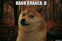 ваня плакса :d 