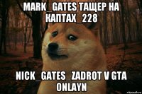 mark_gates тащер на каптах_228 nick_gates_zadrot v gta onlayn