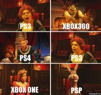 PS3 XBOX360 PS4 PS3 XBOX ONE PSP