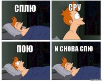 Сплю Сру Пою И снова спю