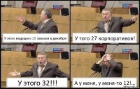 У этого ведущего 25 заказов в декабре! У того 27 корпоративов! У этого 32!!! А у меня, у меня-то 12!...