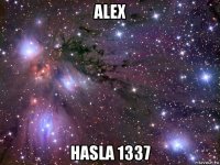 alex hasla 1337