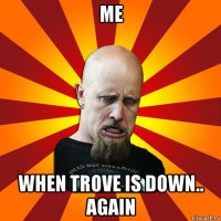 me when trove is down.. again