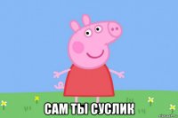  сам ты суслик