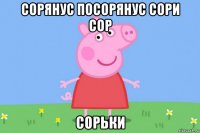 сорянус посорянус сори сор сорьки