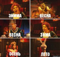 зимма весна весна зима осень лето