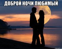 доброй ночи любимый 