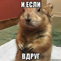 и если вдруг