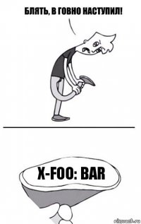 X-foo: bar