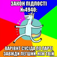 закон підлості №4940: варівнт сусіда по парті завжди легший, ніж твій