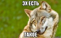 эх есть такое