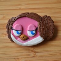 Создать мем Принцесса Лея из Злые Птицы Звездные Войны