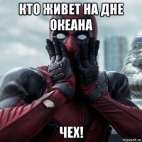 кто живет на дне океана чех!