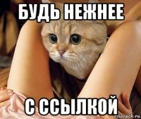 будь нежнее с ссылкой