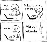 Me wentavi Mikvars elmari Uwenod Me ver viknebi