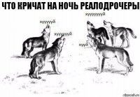 что кричат на ночь реалодрочеры