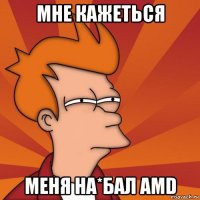 мне кажеться меня на*бал amd