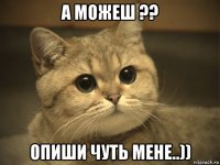 а можеш ?? опиши чуть мене..))