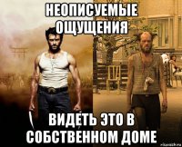 неописуемые ощущения видеть это в собственном доме