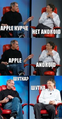 APPLE КУРЧЕ нЕТ anDROID APPLE ANDROID ШУТКА? ШУТКА