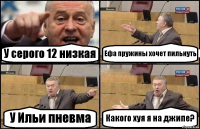 У серого 12 низкая Ефа пружины хочет пильнуть У Ильи пневма Какого хуя я на джипе?