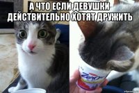 а что если девушки действительно хотят дружить 