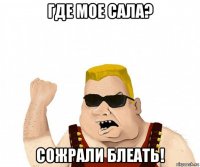 где мое сала? сожрали блеать!