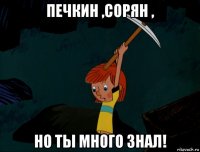 печкин ,сорян , но ты много знал!